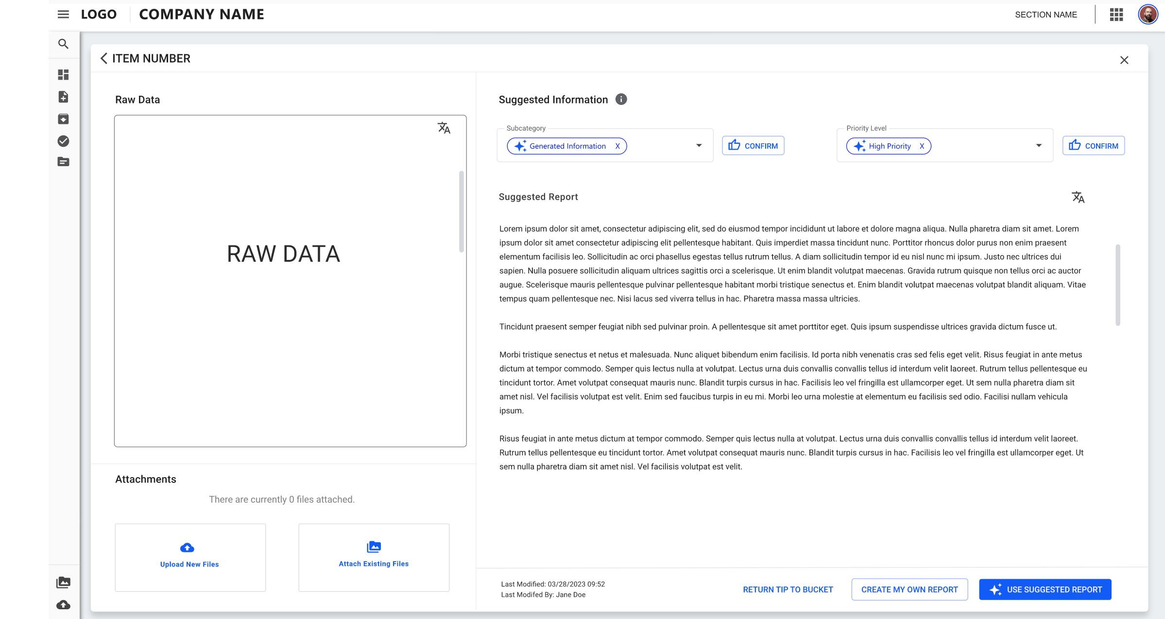 AI Application Screen 2