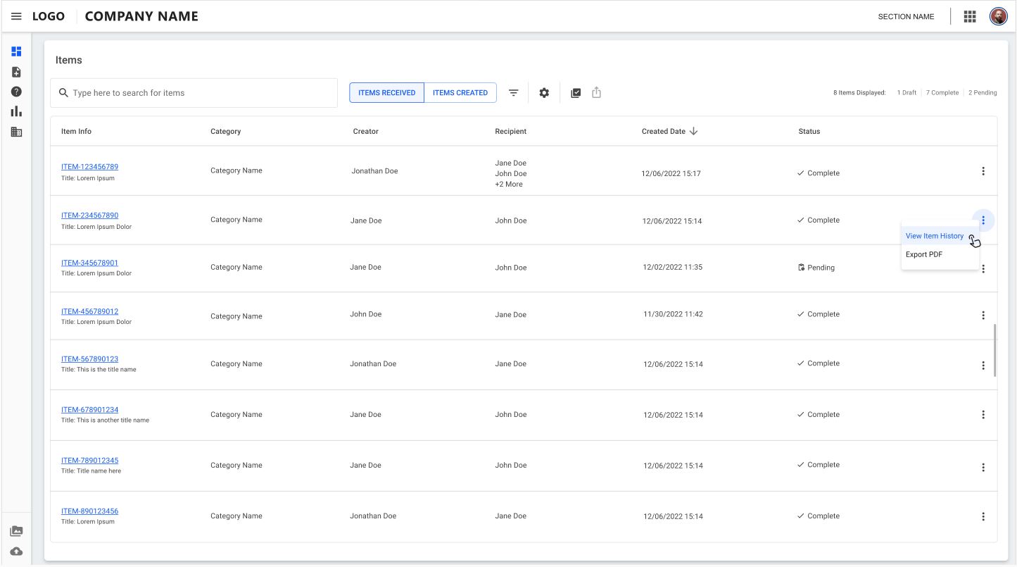 New Feature in Application Screen 2