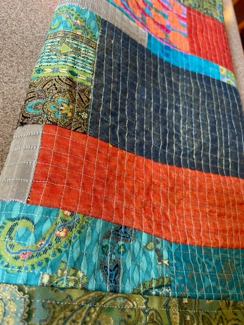 Kantha inspired quilt
