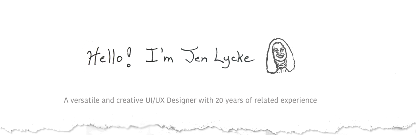 Hello, I'm Jen Lycke